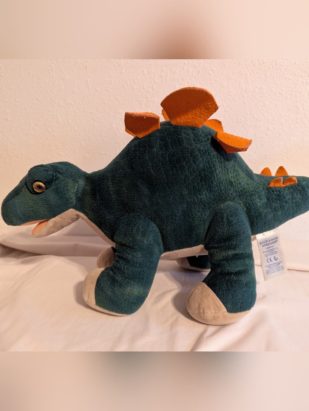 Build A Bear Stegosaurus Dinosaur (2019) Plush Stuffed Animal